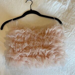 Zara pink tube top